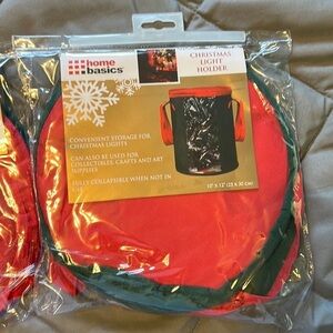 Home Basics Christmas light holder 10” x 12”- 2 pack
